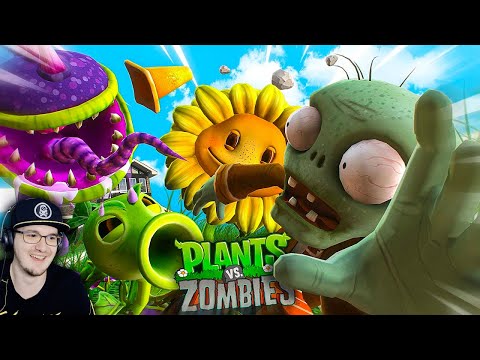 Видео: ЗАРУБА НА ОГОРОДЕ (Plants vs Zombies) ► Зомби Против Растений Хумас | Реакция