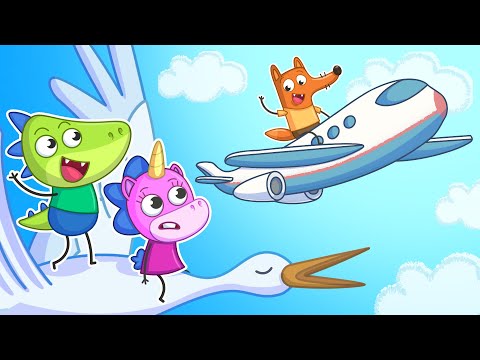 Видео: Мы можем летать | Просто представь ⛅✈️| Крошка Мими 🦄