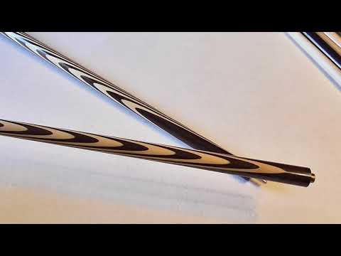 Видео: Бильярдный кий Батченко 7х6 Венге