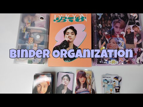 Видео: binder organization №1 / организация биндера №1🎧 / Nini Kim