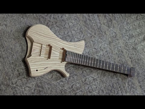 Видео: Делаю семиструнную безголовую гитару/7 string headless guitar build. Часть 3