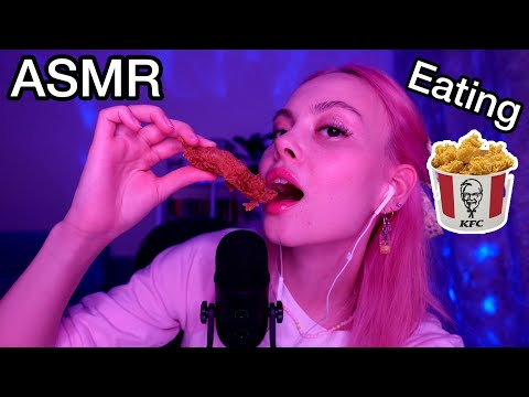 Видео: АСМР мукбанг I кушаем КФС I ASMR mukbang I eating KFC I чавканье I chewing I ролевая игра I курочка