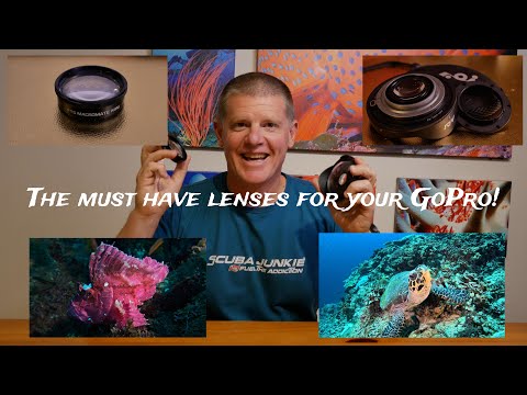 Видео: Лучшие широкоугольные и макрообъективы для GoPro под водой