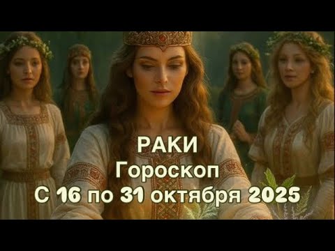 Видео: РАКИ  - С16 ПО 31 ОКТЯБРЯ  2025 | ВАЖНО! | НЕ ВАЖНО! | РЕЗУЛЬТАТ | ПРОГНОЗ ОТ NATALLIA  MARKOWSKA