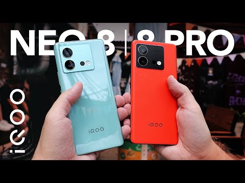Видео: Первый в мире смартфон на Dimensity 9200+! Обзор iQOO Neo 8 и Neo 8 Pro