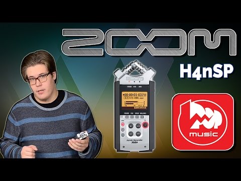 Видео: ZOOM H4nSP - популярный цифровой рекордер со множеством функций (например гитарный процессор)