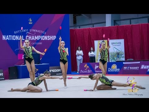 Видео: Държавно първенство ансамбли - Спартак ДСВ кат. А / бухаклки /
