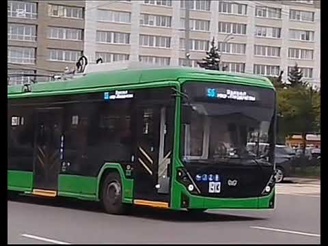 Видео: Информатор Троллейбуса №5Б с Южного