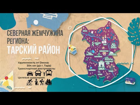 Видео: РЕГИОН ВПЕЧАТЛЕНИЙ. Омская область. Северная жемчужина региона: Тарский район