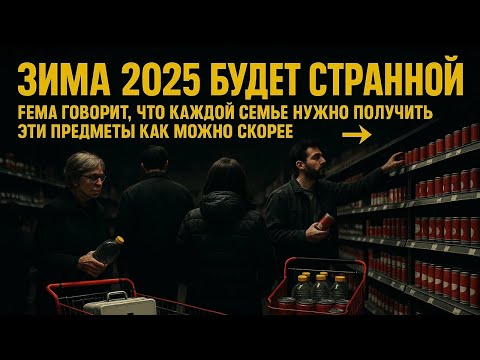 Видео: FEMA предупреждает: 10 предметов для дома к зиме