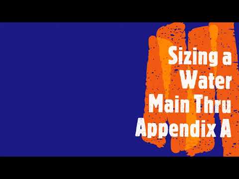 Видео: Пример определения размера воды в Приложении A UPC