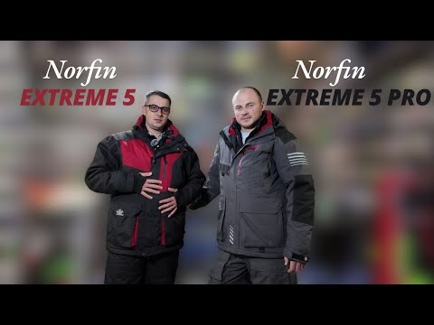 Видео: Сравнение зимних костюмов Norfin Extreme 5 и Norfin Extreme 5 Pro.