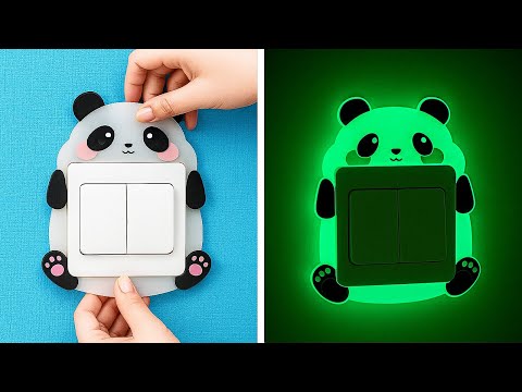 Видео: ВЕСЕЛОЕ ПРЕОБРАЖЕНИЕ КОМНАТЫ 🎨🤩 DIY Идеи для Декора 🛋️🌸