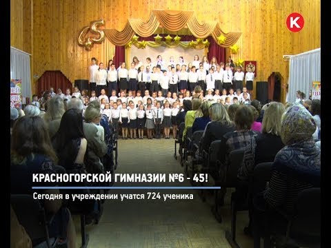 Видео: КРТВ. Красногорской гимназии №6 - 45!