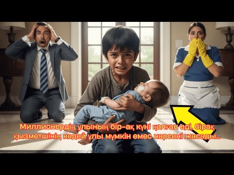 Видео: Миллионердің ұлының бір-ақ күні қалған еді, бірақ қызметшінің кедей ұлы мүмкін емес нәрсені жасады…