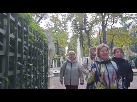 Видео: Санкт-Петербург. 28.09.2025. Я в восторге от погоды! Летний сад открыт!