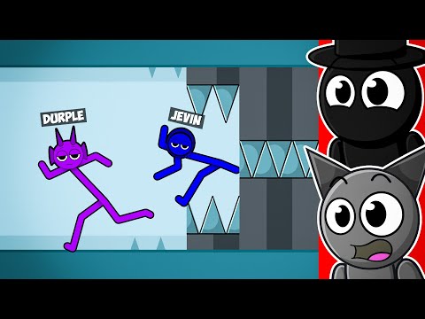 Видео: Реакция на SPRUNKI STICKMEN против FACTORY!