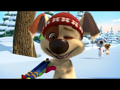 Видео: Белка и Стрелка 💥 Зимние серии (сборник 3) 🐶 Развивающий мультфильм для детей