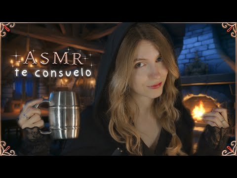 Видео: ASMR таинственная ДАМА утешает тебя в ТАВЕРНЕ ❤️【Средневековая Фантазия】🏰