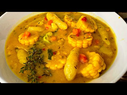 Видео: 🇹🇹Рецепт кукурузного супа «Тринидад» 🌽 (кукурузный суп «Тринидад»)