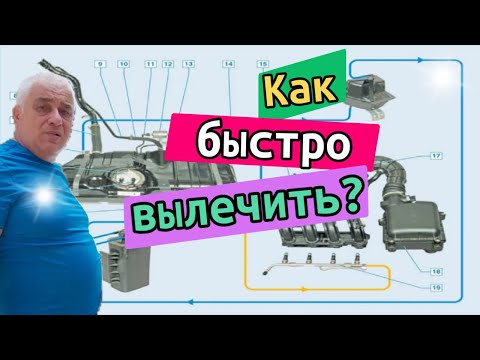 Видео: Ошибки адсорбера, системы паров бензина P0441, P0453, P0455. Быстрое Устранение неполадки