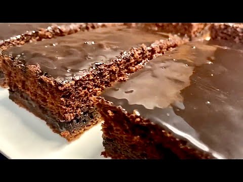 Видео: Супер легкий Вкусный ШОКОЛАДНЫЙ ТОРТ без шоколада, без крема! Влажный шоколадный торт!
