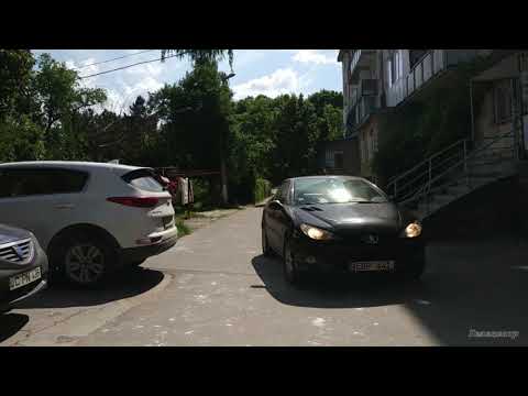 Видео: Кишинев, Телецентр, ул.  Новосибирская - Друмул Виилор, в замедленной съёмке