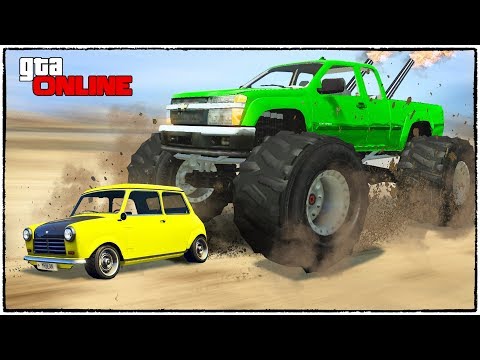 Видео: ДАВИ НА ПЕДАЛЬ, ПОКА ТЕБЯ НЕ ПЕРЕЕХАЛ ОГРОМНЫЙ ГРУЗОВИК! КОШКИ-МЫШКИ 4 В ГТА 5 (GTA 5 ONLINE)