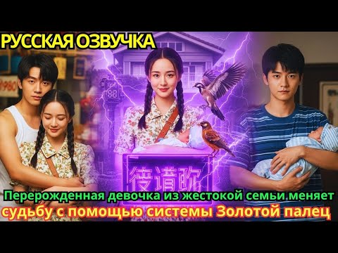 Видео: Перерожденная девочка из жестокой семьи меняет судьбу с помощью системы «Золотой палец»