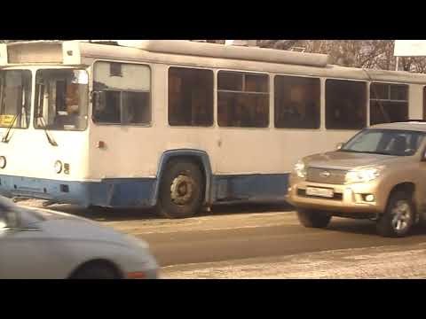 Видео: Троллейбус Хабаровск Тролза-5275.03 Оптима - 241 маршрут 1