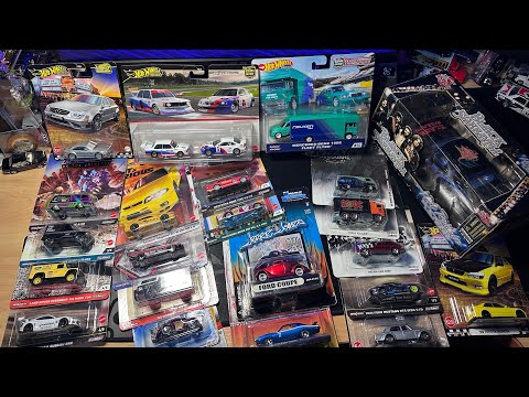 Видео: Распаковка двух коробок с hot wheels, m2, muscle machines