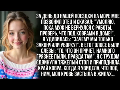 Видео: _Пока муж не приехал, проверь, что под всеми коврами в доме!_  сказал отец. Я не поверила ему, но…