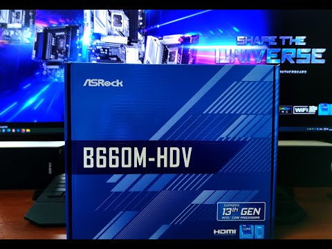 Видео: Материнская плата ASROCK B660M-HDV || Калитка в мир LGA 1700 || Подробный обзор