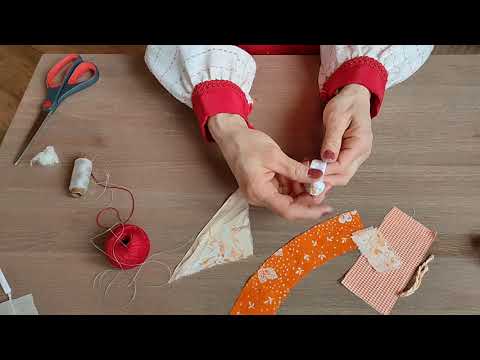 Видео: Мастер-класс "Лоскутная кукла "Колечко". Клуб "Малеевский" (г.о. Клин)