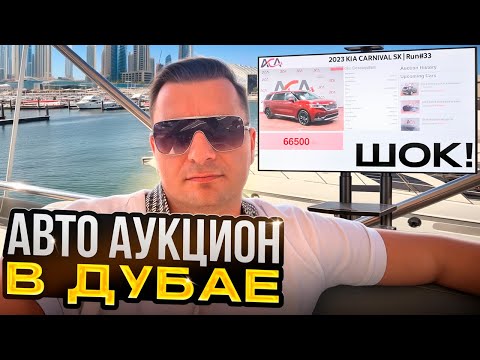 Видео: Автомобильный рынок в Дубае, аукцион и супер цены!