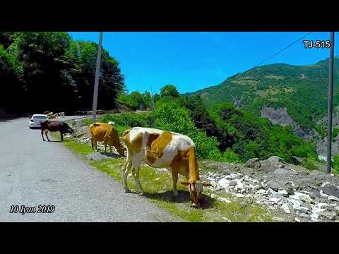 Видео: AZERBAIJAN Горная дорога Лагич - Исмаиллы.