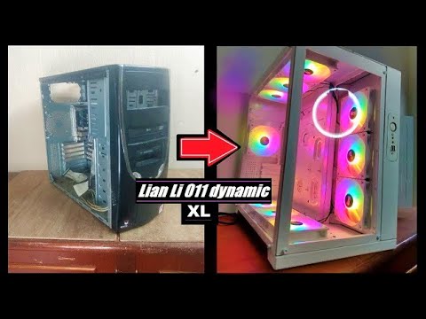 Видео: Custom Pc Case Lian Li O11 Dynamic XL Full  White RGB MODDING  | Моддинг кейса