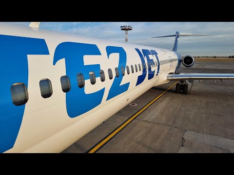 Видео: "Mad Dog" MD-83 а/к Tez Jet | Рейс Ош — Бишкек