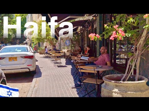 Видео: Хайфа, исследование района Верхний Хадар до нижнего центра города | Israel Tour 4K