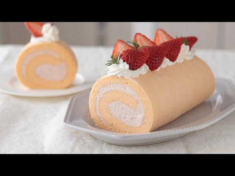 Видео: Торт с рулетом из сакуры｜HidaMari Cooking