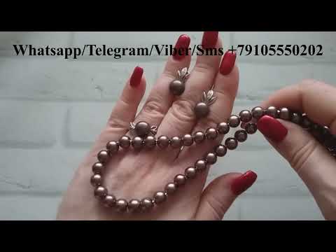 Видео: НАТУРАЛЬНЫЙ ЖЕМЧУГ комплекты КОЛЬЕ браслеты 07.10.2025