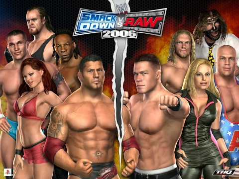 Видео: [Вспомним] РЕТРО Рестлинг Игры! WWE SmackDown! vs  Raw 2006 Gameplay PS2