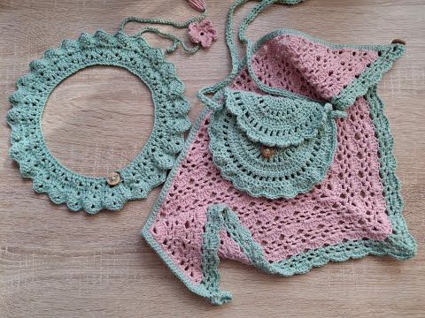 Видео: Вязовлог: довязала платье, милые но бесполезные мелочи