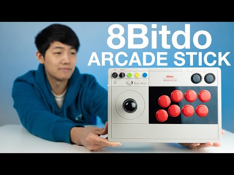 Видео: Обзор и распаковка аркадного джойстика 8BitDo — ПАЙКА НЕ ТРЕБУЕТСЯ