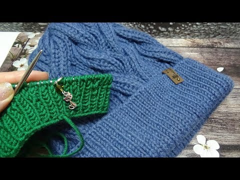 Видео: Как сделать прибавки в резинке 1*1/Мой способ