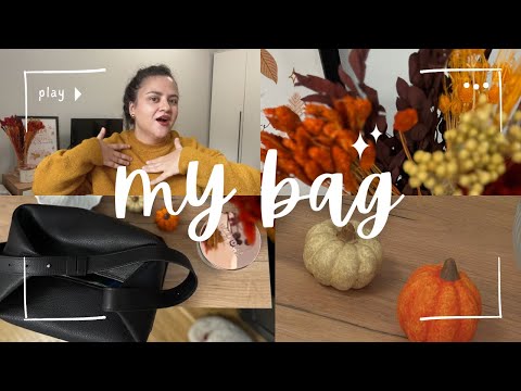 Видео: ЧТО В МОЕЙ СУМКЕ 2025? | сумка на осень | my bag 2025 👜 🍂✨