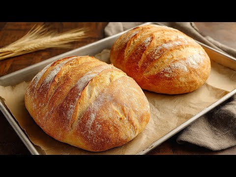 Видео: Хлеб за 1 час на всю неделю! ❗ Каждый кусочек тает во рту!