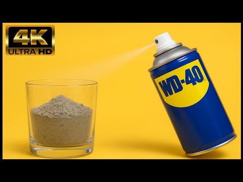Видео: Смешайте WD-40 с цементом! УДИВИТЕЛЬНЫЙ результат, который вы и представить себе не могли!
