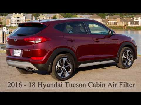 Видео: Замена салонного фильтра на Hyundai Tucson 2017 года