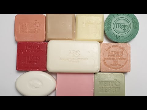 Видео: ASMR/Fast soap cutting/ASMR fast relaxing sound/Резка мыла АСМР/ASMR soap